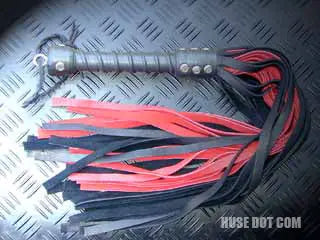 Leather Deer Tail Floggers Huse Dot Com