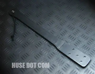 Black Leather 18 Inch Slapper Huse Dot Com
