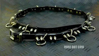 Spike Bondage Belt Huse Dot Com