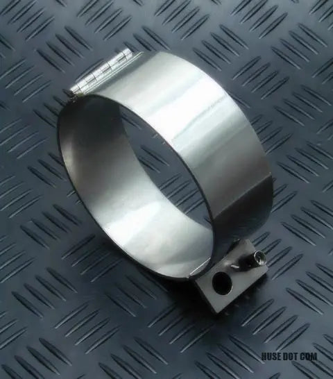 Stainless steel slave lead collar product shot 1