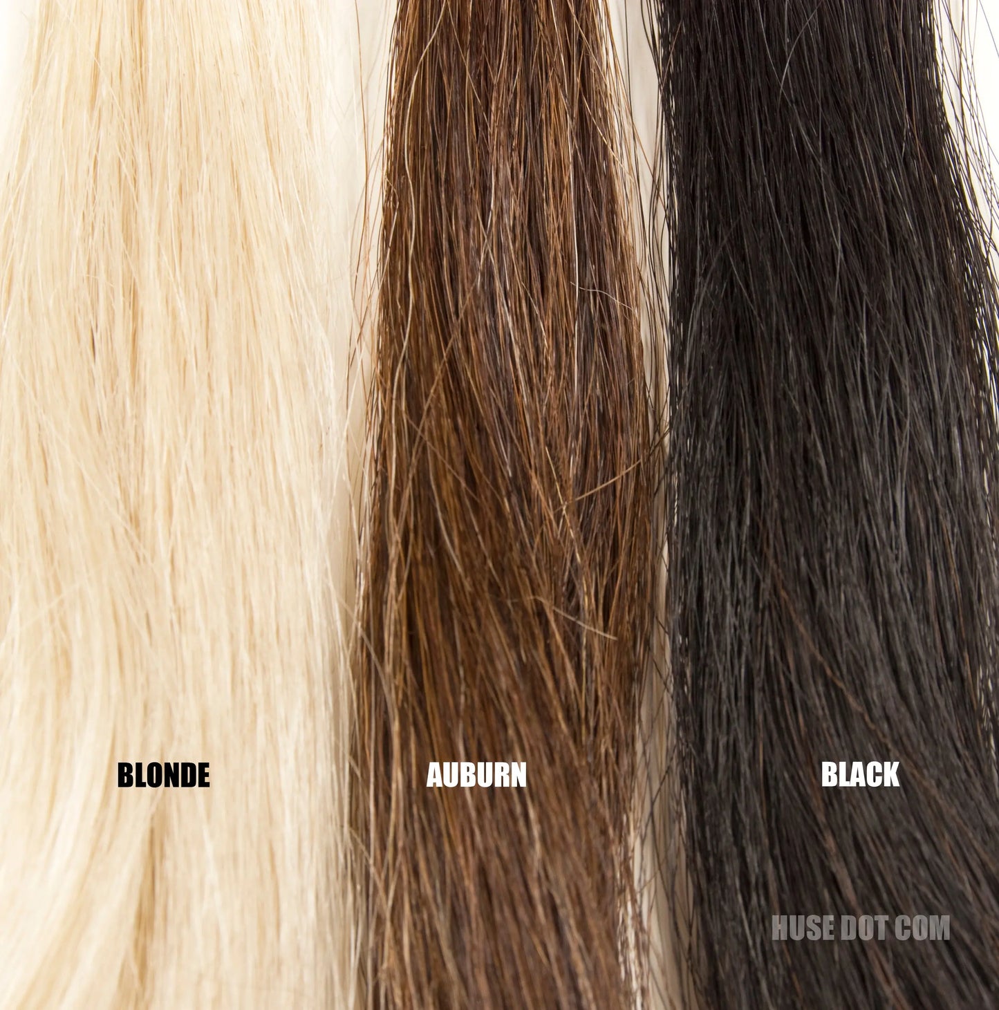 Pony butt plug with flip tail hair samples