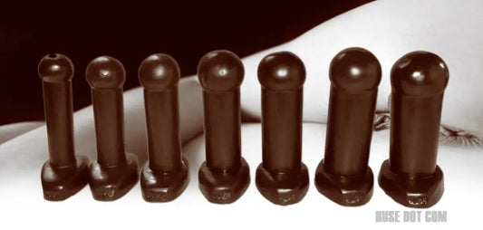 Graduated anal dilators butt plug