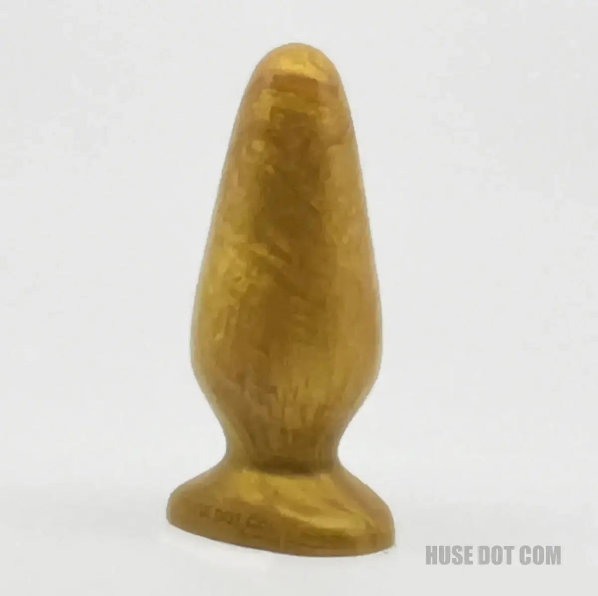 Butt Plug in gold metallic Huse Dot Com