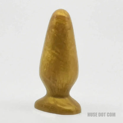 Butt Plug in gold metallic Huse Dot Com