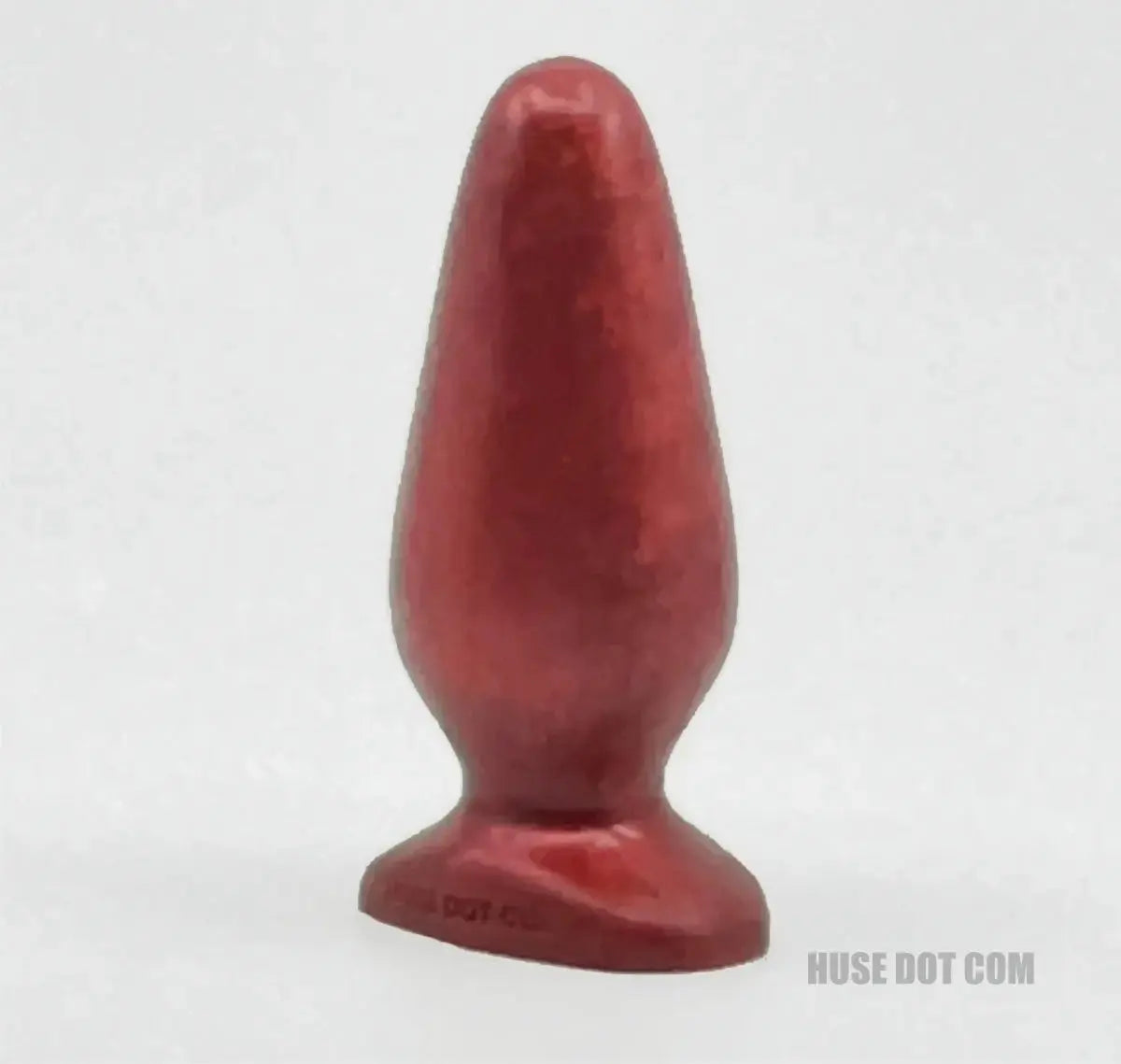 Butt Plug in red metallic Huse Dot Com