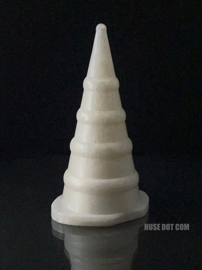 Anal Gape Cone in White Pearl Huse Dot Com